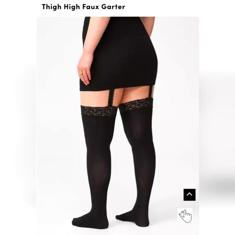 Thigh High Faux Garter